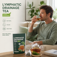 Tisane Naturelle de Racine de Pissenlit du Shaanxi pour Drainage Lymphatique, Détoxification Corporelle, Perte de Poids et Soutien Immunitaire