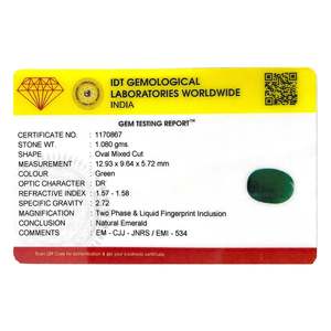 Gema de Esmeralda Natural de Corte Trillón de 5.4 Quilates, Variedad que Incluye Asscher, Cojín, Corazón, Marquesa, Piedra Lunar, Ópalo, Certificado IGI - Product Image 4