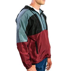 Chaqueta Cortavientos de Nailon Transpirable para Hombre, Talla Grande, Estilo Casual, Deportiva, para Exteriores, con Cierre de Cremallera, Estilo Moderno, Impermeable, para Verano - Product Image 3