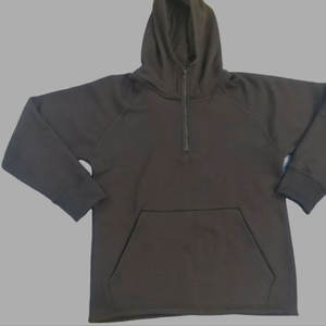 Vente en gros de pulls à capuche en coton unisexe personnalisés sweats vierges pour hommes avec col à capuche en molleton Service OEM disponible - Product Image 6