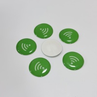 Programmierbare RFID NFC-Karten und -Tags Reguläre Runde Kreisförmige Epoxy Anti-Metall NFC-Aufkleber RFID-Tags Nach Maß
