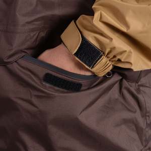 Chubasquero de motocicleta de EVA de estilo Simple XL marrón oscuro, abrigo largo personalizable con nombre para conjunto de chubasquero de navegación escolar - Product Image 2