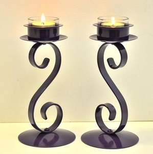 Elegant Gold Metal 5 Cup Votive Tealight <b>Candle</b> Holder Clear Cylinders Luxury Wedding Centerpiece Modern Home Table Room - Product Image 6