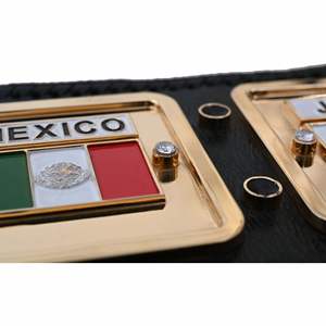 เข็มขัดแชมป์ NWA Authentic Wear รุ่นที่ระลึก ประดับด้วยหินหลากสี เข็มขัดมวยปล้ำคุณภาพสูง เข็มขัดแชมป์แบบสั่งทำพิเศษ - Product Image 2