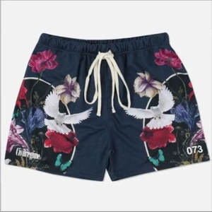 Pantalones cortos de sublimación de verano Pantalones cortos de fitness para hombres en precio al por mayor con Impresión y diseño personalizados - Product Image 3