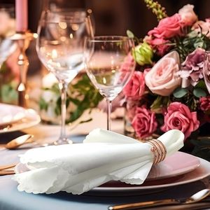 Paper Metal <b>Table</b> Decoration Wedding <b>Birthday</b> <b>Table</b> Decor for Weddings and Christmas Holidays for Special Occasions - Product Image 6