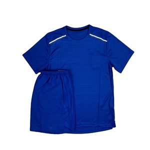 Ensemble de shorts et t-shirt personnalisés pour hommes, coupe classique, avec logo de marque, vente en gros - Product Image 1