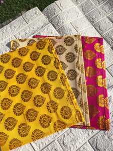 Fundas de Sari de seda a granel, bolsas de almacenamiento de ropa de boda con cremallera, organizadores de ropa y armario, recuerdos de boda, almacenamiento de vestidos Sari - Product Image 4