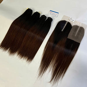 Super vente 2025 extensions de cheveux de trame droite de cheveux humains vietnamiens bruts meilleure qualité meilleur prix au Vietnam - Product Image 2