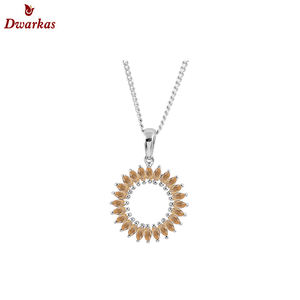 Diseño Simple piedra preciosa natural 925 plata esterlina azul labradorita piedra colgante joyería más vendida - Product Image 5