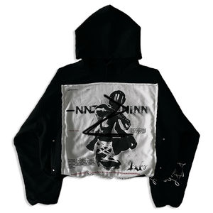 Ventes en gros de sweats à capuche oversize en molleton de qualité supérieure, unisexes, avec logo personnalisé, style streetwear, coupe ample, épaules tombantes, pour hommes - Product Image 4