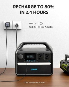 Estación de Energía Portátil Anker de 900 Wh y 1500 W con Batería LiFePO4, Pantalla LCD, Múltiples Salidas, 1000 Ciclos, Respaldo Solar para Automóvil - Product Image 2