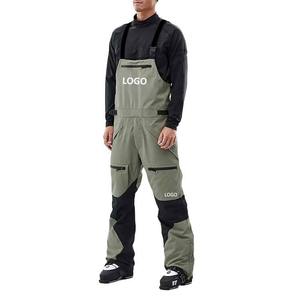 Pantalones de Esquí Personalizados para Hombre, Más Vendidos, Transpirables, Impermeables, Aislantes, 100% Poliéster, Anti-UV, Ligeros, Servicio OEM, Logotipo - Product Image 1