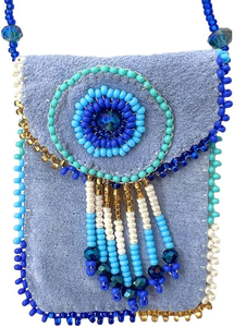 Bolsa móvil bordada con cuentas de moda para fiestas, bolsa personalizada para teléfono con cuentas de semillas, bolsa para teléfono móvil con cuentas de alta calidad - Product Image 3