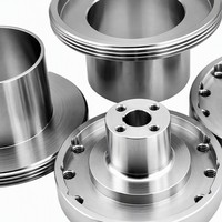 CNC para Mecanizado de Piezas de Precisión de Acero Inoxidable y Aluminio con Electroerosión por Hilo y Perforación - Producción Personalizada OEM en Pequeños Lotes