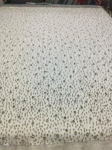 Tissu de Mariée de Luxe pour Robes de Soirée, Tissu Brodé à la Main - Product Image 2