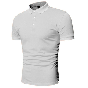 T-shirt polo en tissu doux en coton pour hommes, vêtements d'été, nouveau style de haute qualité, polo, vêtements de rue, vêtements en gros - Product Image 5