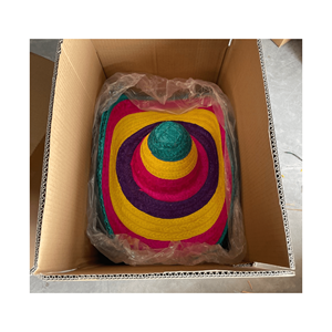 หมวกฟางเม็กซิกันสำหรับธีมบาร์คืนริบบิ้นปาร์ตี้ในชีวิตประจำวันงานแต่งงานชายหาดของเกษตรกรการตกแต่งสกี - Product Image 5