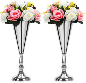 Chrome Color Medium Size Flower Vases of <b>Best</b> Design Top Quality Decorative Flower Vases in Wholesale From India - Product Image 1