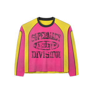 Maillot de football pour hommes en gros Tontons, streetwear personnalisé, rétro, en maille, manches longues - Product Image 1