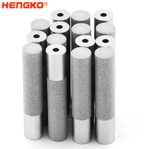 HENGKO OEM Vezelcollimator Diameter 7mm Vezel Poreus Metaal RVS Filter - Product Image 1