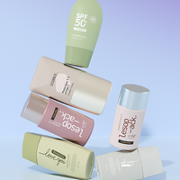 Crème anti-âge au design ovale spécial, flacon pompe à vide 50 ml 100 ml