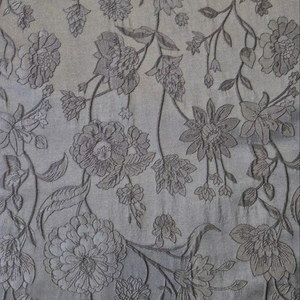 Abaya ผ้าซาตินเงางามเป็นพิเศษสำหรับผู้หญิงผ้า100% โพลีเอสเตอร์สีดำผ้าแจ็คการ์ด NPL 037เส้นด้ายพิเศษระบายอากาศสำหรับเสื้อผ้า - Product Image 1