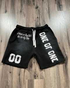Custom Logo Vintage Cotton All Over <b>Men</b> Streetwear <b>Shorts</b> 3D Screen Puff Print Mesh <b>Shorts</b> America Europe Size <b>Shorts</b> for <b>Men</b> - Product Image 3
