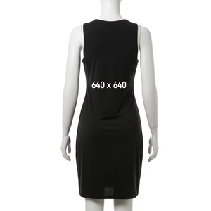 Sleeveless Spandex Casual Dresses Stretch <b>Fabric</b> Lightweight Breathable Comfort Daily Wear Fashion Women Clothing Wholesale - Product Image 4