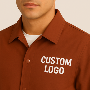 Chaqueta Deportiva Personalizada con Logotipo al por Mayor |   Ropa de Calle Unisex Resistente al Viento |   Chaqueta Deportiva Impermeable de Nailon para Equipo - Product Image 3