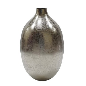 Florero de mesa de aluminio para el hogar y el Hotel, jarrones de Metal únicos para mesa - Product Image 5