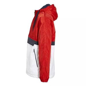 Logotipo personalizado 2024 Nuevo diseño Chaquetas de lluvia casuales baratas para ropa de hombre Poliéster Algodón Nylon Bloque Color High Street 500g - Product Image 6