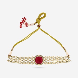 Kundan Wedding <b>Necklace</b> Elegant & Dazzling - Product Image 3