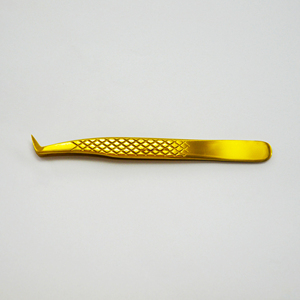 Extensión de pestañas profesional Pinzas de acero inoxidable Logotipo personalizado Pinzas de pestañas - Product Image 2