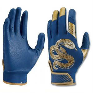 Gants de baseball et de softball en cuir Cabretta, résistants aux déchirures, absorbant les chocs, construction robuste, design personnalisé, options de couleurs - Product Image 2