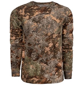 Custom Wholesale Breathable Cotton Outdoor Hunting Jersey Camping Shirt Summer Camo T-Shirt for <b>Men</b> Tactical Uniform Camouflage - Product Image 1