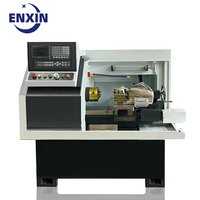 Torno CNC Mini de Suministro Directo de Fábrica CK6130 CK6132, Torno CNC de Corte de Metal con Programación Automática