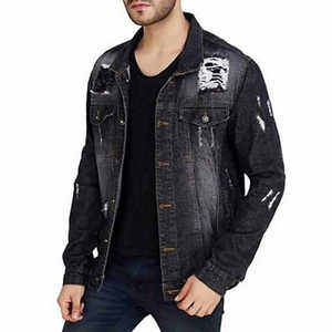 Streetwear en denim unisexe élégant avec motif léopard-polyvalent pour les looks de tous les jours et toutes les conditions météorologiques - Product Image 2