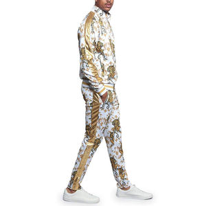 Chándales Casuales Personalizados para Hombre, Venta al por Mayor, Última Tendencia, Cómodos, Transpirables, de Secado Rápido, con Cierre de Cordón, Sublimación - Product Image 3