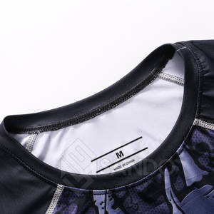 Recién llegado, camisetas de sublimación para hombres, patrón de diseño único de letras, secado rápido, talla grande 100%, tela de punto de algodón - Product Image 6