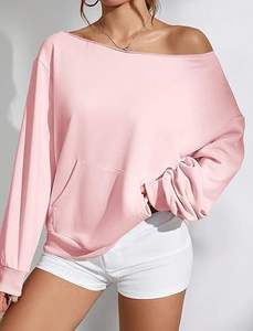 Sweat-shirt femme style vintage manches longues design épais chaud parfait pour les tenues streetwear tendance - Product Image 3