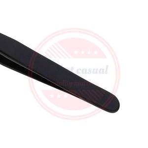 Pince à sourcils professionnelle en acier inoxydable/pince à sourcils à poignée antidérapante de qualité supérieure - Product Image 4