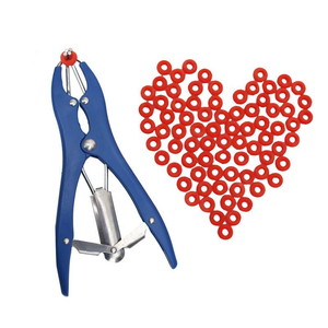 Instrumento veterinario económico azul de acero al por mayor de primera calidad, gran oferta, aplicador de banda castrante, base quirúrgica 2025, certificado CE - Product Image 1