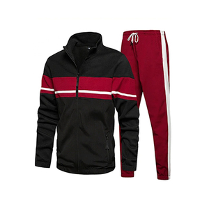 Chándal para hombre, conjunto de Otoño Invierno para hombre, traje deportivo de marca, chaqueta, pantalones, conjunto de 2 piezas, chándal informal de moda, ropa para hombre 2025 - Product Image 4