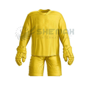 Conjunto de uniforme de hockey sobre hielo personalizable para adultos Ropa deportiva de sublimación de estilo único con opciones de combinación de colores a la venta - Product Image 2