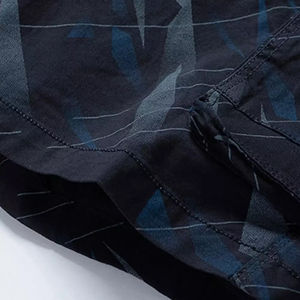 Shorts cargo écologiques pour hommes 2025, décontractés d'été, fermeture à cordon, taille élastique, multi-poches, service OEM personnalisé - Product Image 6