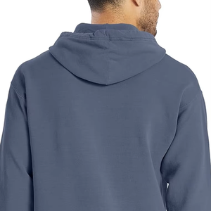 Sweat-shirt à capuche pour homme, grande taille et grande taille, logo personnalisé, vente en gros directe d'usine, nouvelle arrivée, taille plus, coupe ample, à capuche - Product Image 1