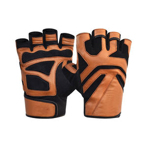 Logotipo personalizado Deporte Fitness Entrenamiento Levantamiento de pesas Guantes de gimnasio Medio dedo Guantes de gimnasio de entrenamiento cruzado - Product Image 4