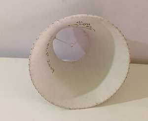 Style Vintage Rayé Tissu À Volants Lumière Abat-Jour Table Lampadaire Bloc Imprimer Ikat Coton Tissu Conception Prix Raisonnable Décor - Product Image 4