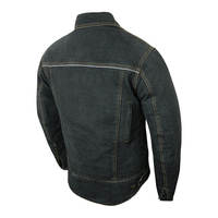 Veste en jean formelle élégante pour homme, idéale pour l'hiver, personnalisable, coupe-vent et respirante, vente en gros